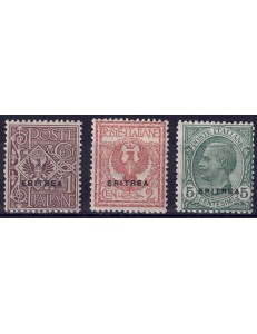 ERITREA 1924 Ordinary series 3v MNH**