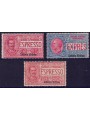 ERITREA 1907-21 Express trains 3v MNH**