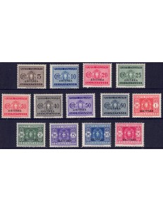 ERITREA 1934 Segnatasse 13v MNH**