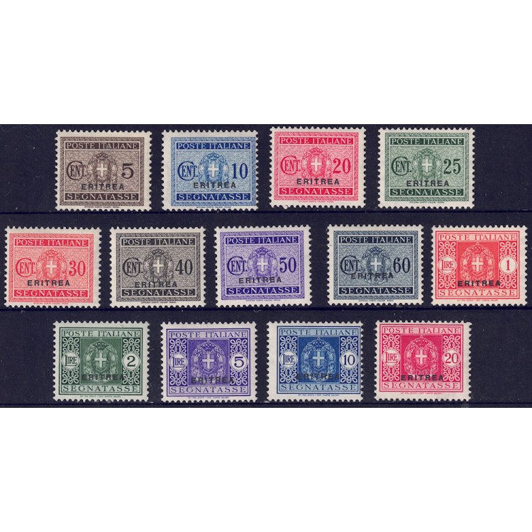ERITREA 1934 Postage Due 13v MNH**