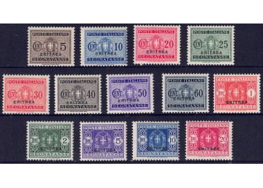 ERITREA 1934 Postage Due 13v MNH**