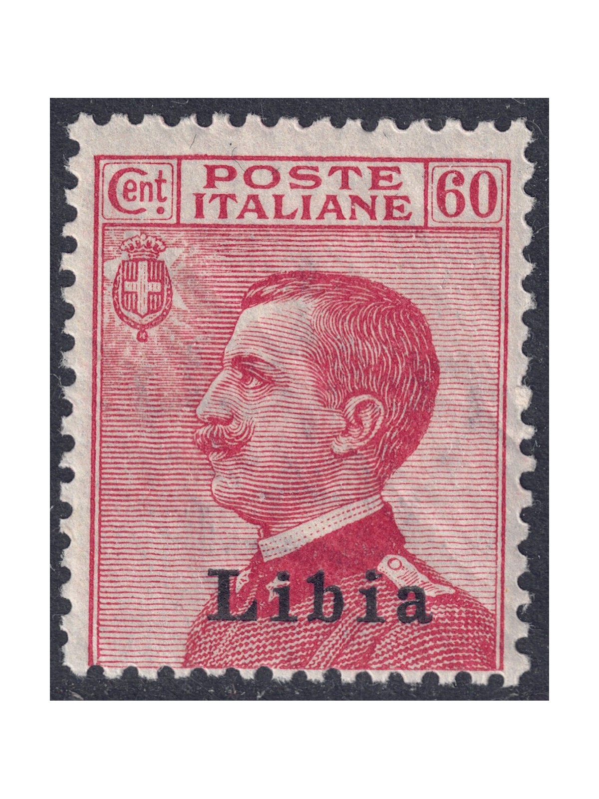 LIBYA 1918 60c carmine MNH**