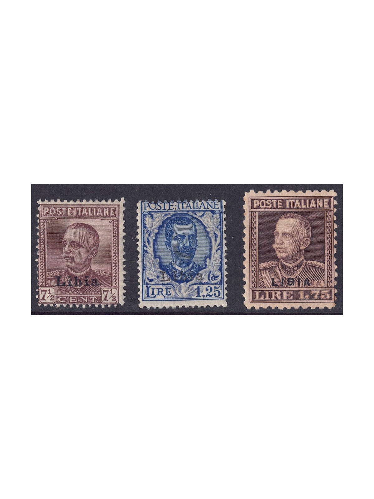 LIBYA 1928-29 Ordinary series 3v MNH**