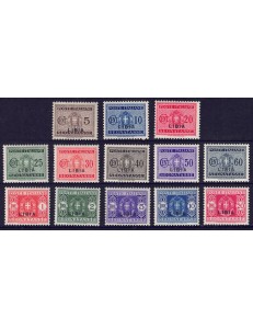 LIBYA 1934 Postage Due 13v MNH** ©