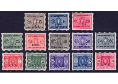 LIBYA 1934 Postage Due 13v MNH** ©