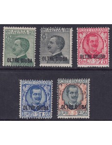 BEYOND GIUBA 1925-26 Ordinary series 5v MNH**