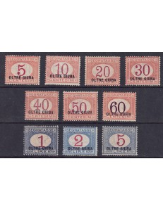 BEYOND GIUBA 1925 Postage Due 10v MNH**