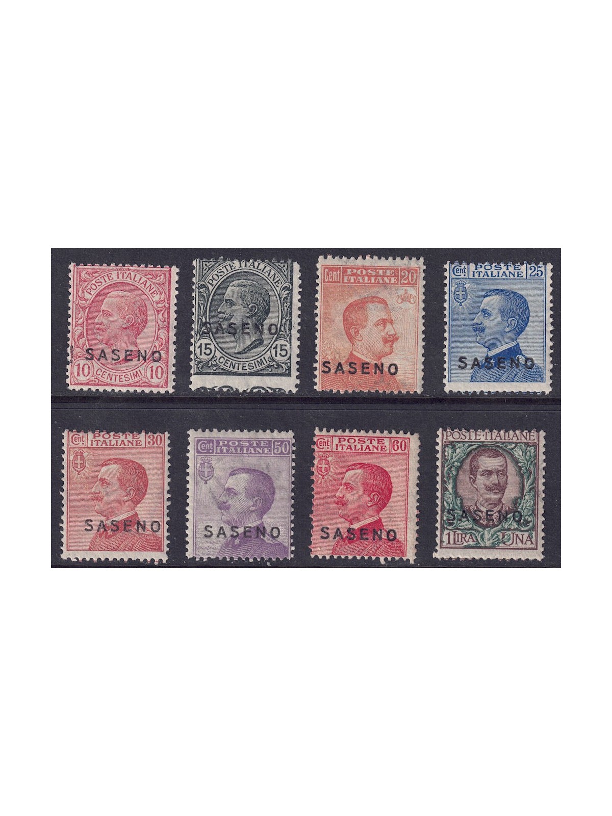 SASENO 1923 Serie ordinaria 8v MNH**