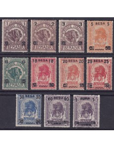 SOMALIA ITALIANA 1923 Serie ordinaria in besa 11v MNH**