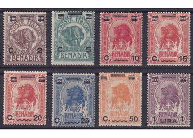 SOMALIA ITALIANA 1926 Serie ordinaria 8v MNH**