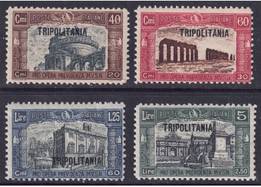 TRIPOLITANIA 1927 Milizia I 4v MNH**