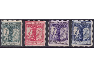 TRIPOLITANIA 1928 Italian African Society 4v MNH**
