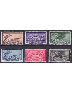 TRIPOLITANIA 1933 Crociera Zeppelin 6v MNH**