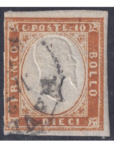 ITALIA REGNO 1861 Matraire (10c bruno) us