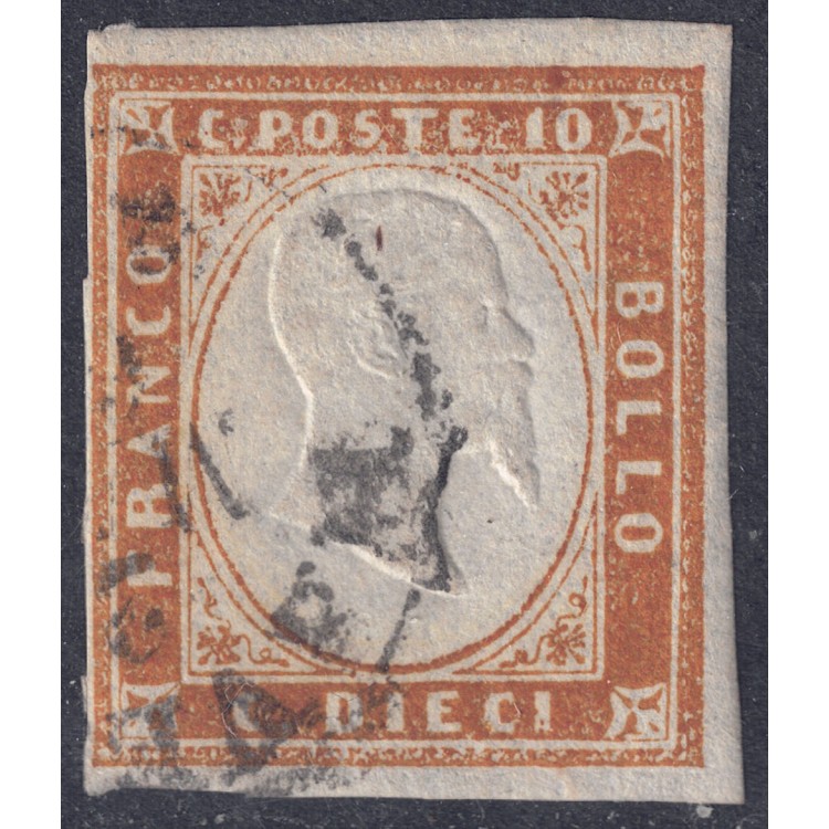 ITALIA REGNO 1861 Matraire (10c bruno) us