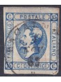 ITALIA REGNO 1863 15c litografico (II tipo) us
