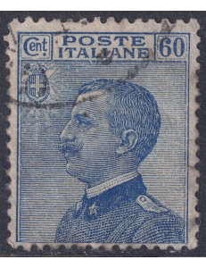 ITALY KINGDOM 1923 Michetti 60c blue us