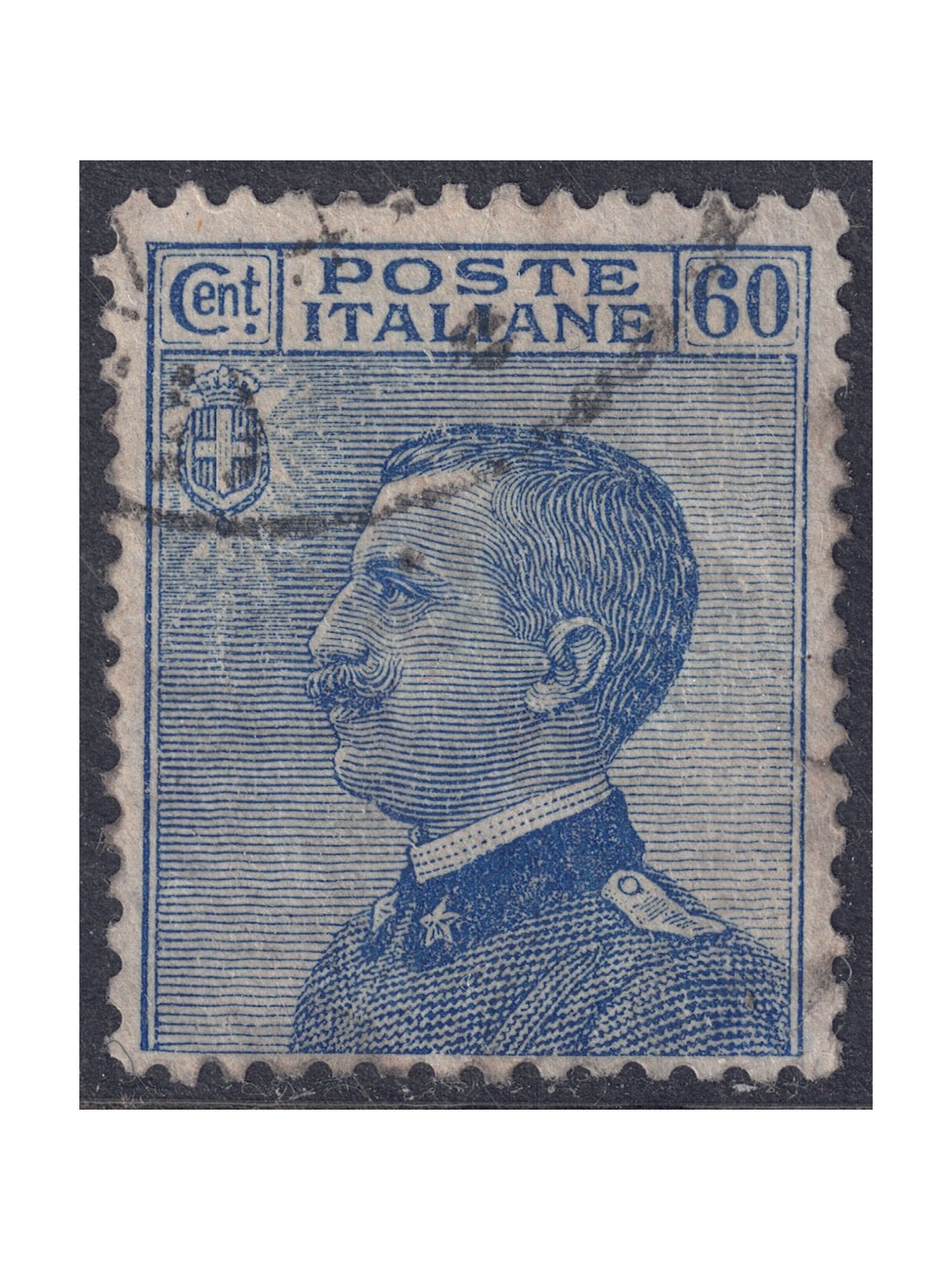 ITALY KINGDOM 1923 Michetti 60c blue us