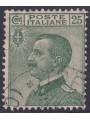 ITALY KINGDOM 1927 Michetti 25c green us