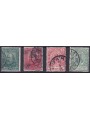 ITALIA REGNO 1910 Garibaldi, Risorgimento e Plebiscito 4v us