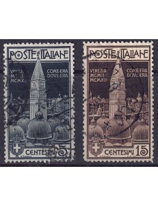 ITALIA REGNO 1912 Campanile di Venezia 2v us