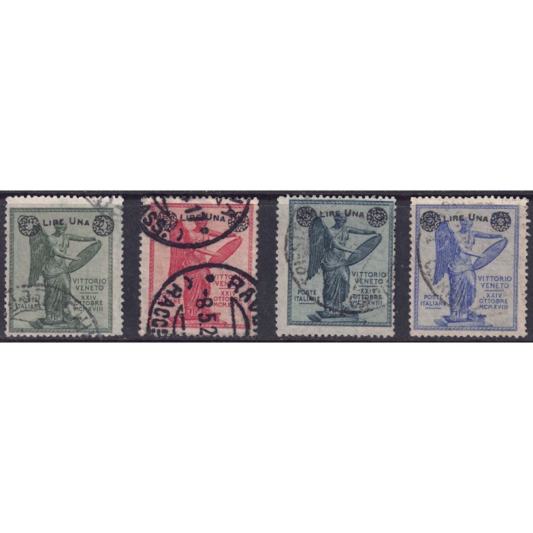 ITALY KINGDOM 1924 Victory overprinted 4v us