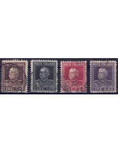 ITALY KINGDOM 1927 Parmeggiani 4v us