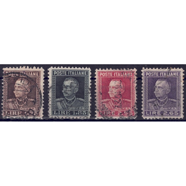 ITALY KINGDOM 1927 Parmeggiani 4v us