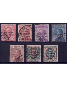 ITALY KINGDOM 1924 Italian Cruise 7v us