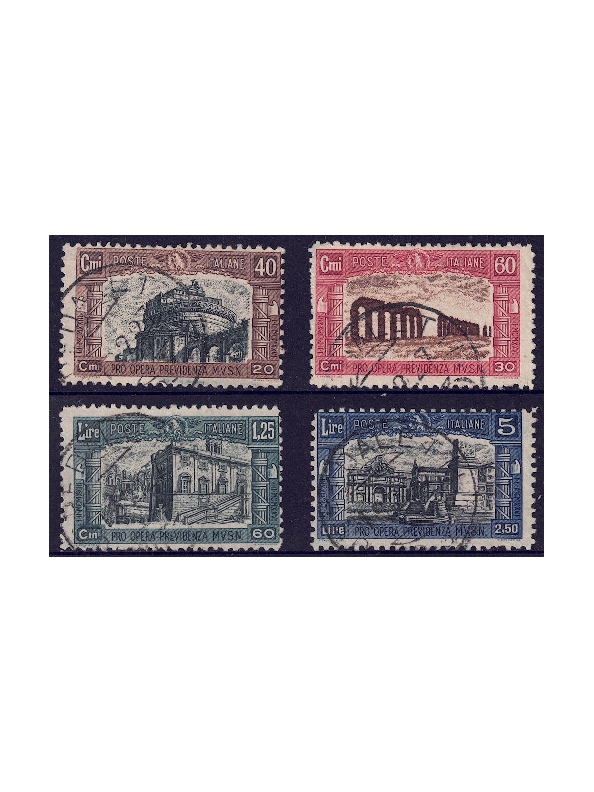 ITALIA REGNO 1926 Milizia I 4v us