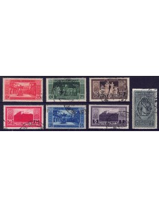 ITALY KINGDOM 1929 Abbey of Montecassino 7v us