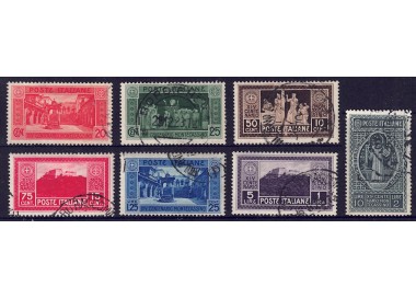 ITALY KINGDOM 1929 Abbey of Montecassino 7v us