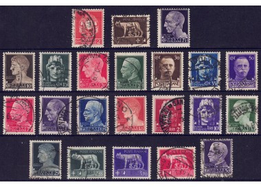 ITALY KINGDOM 1929-42 Imperial Series 22v us