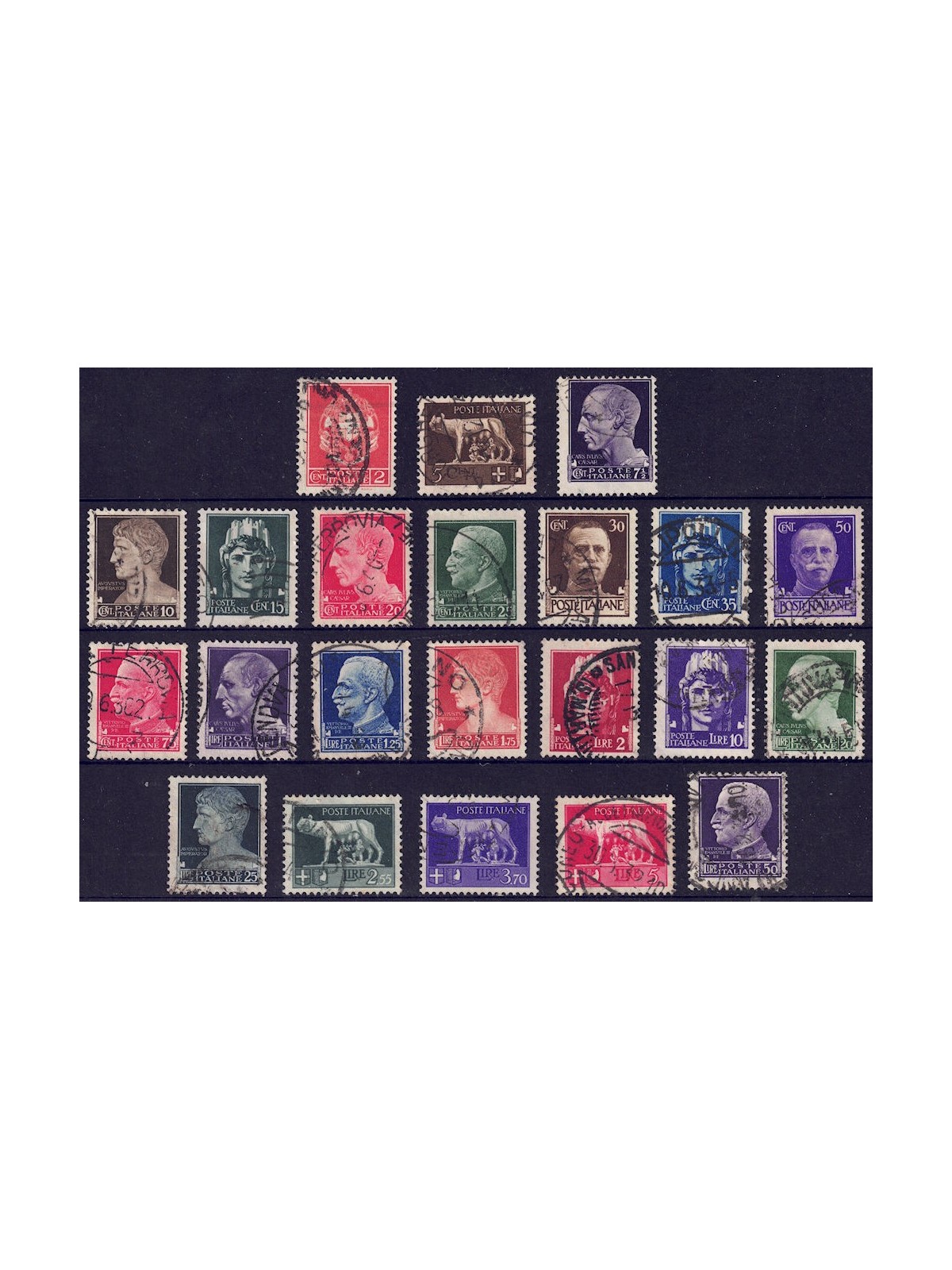 ITALY KINGDOM 1929-42 Imperial Series 22v us