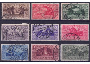 ITALY KINGDOM 1930 Bimillenary Virgil 9v us