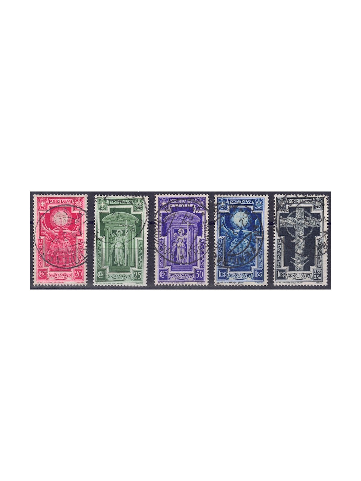 ITALY KINGDOM 1933 Holy Year 5v us