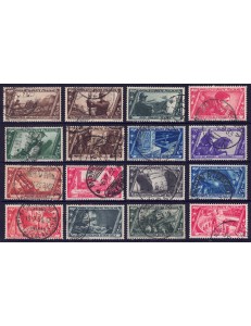 ITALIA REGNO 1932 Decennale marcia su Roma 16v us