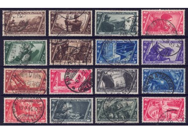 ITALY KINGDOM 1932 Tenth anniversary march on Rome 16v us