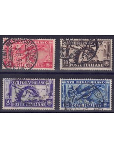 ITALIA REGNO 1936 Fiera di Milano 4v us
