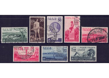 ITALIA REGNO 1936 Bimillenario Orazio 8v us
