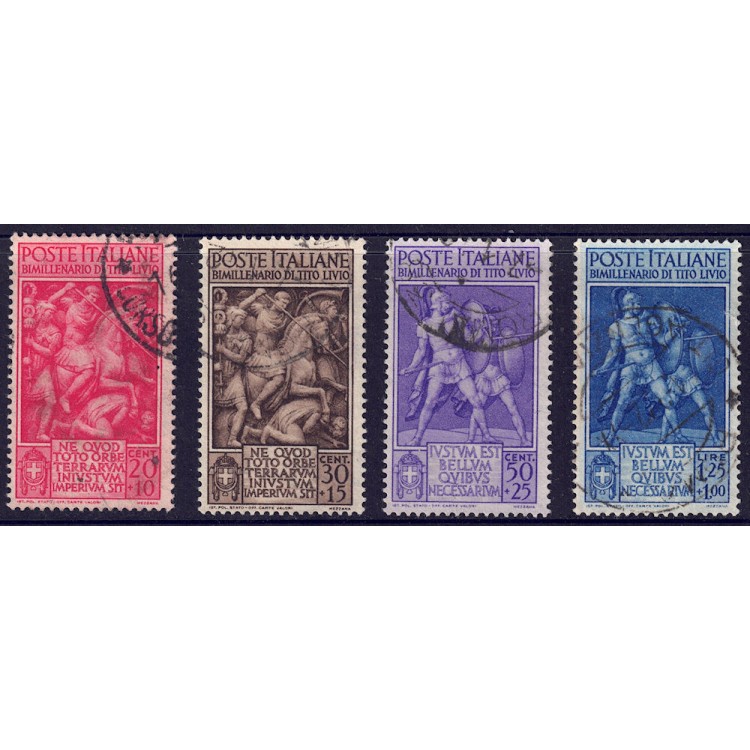 ITALY KINGDOM 1941 Bimillenary Titus Livius 4v us