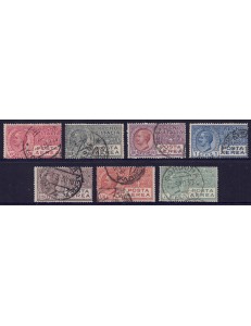 ITALIA REGNO 1926-28 Posta aerea tipo Leoni 7v us