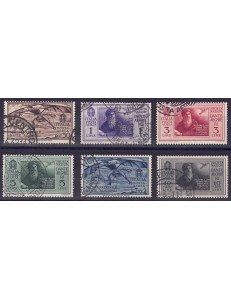 ITALY KINGDOM 1932 Dante Alighieri (airmail) 6v us