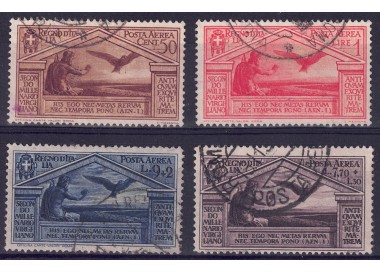 ITALIA REGNO 1930 Bimillenario Virgilio (posta aerea) 4v us