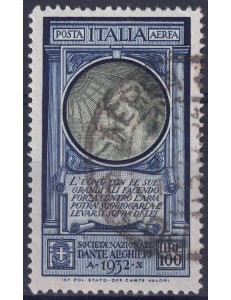 ITALY KINGDOM 1932 Dante Alighieri 100£ us
