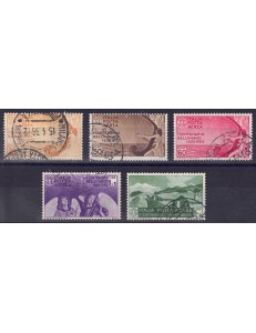 ITALIA REGNO 1935 Centenario Bellini (posta aerea) 5v us