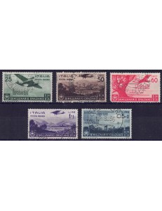 ITALY KINGDOM 1936 Bimillennium Horace (airmail) 5v us