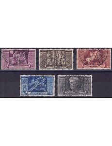 ITALY KINGDOM 1937 Bimillenary of Augustus (airmail) 5v us