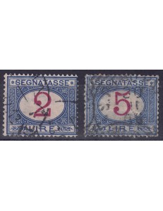 ITALY KINGDOM 1903 Postage Due (2£+5£) 2v us