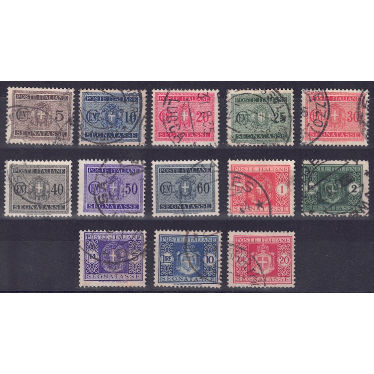 ITALY KINGDOM 1934 Postage Due 13v us